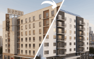 Hotel to multifamily conversion
